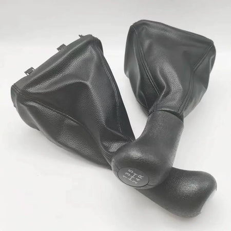 5-Speed Manual Gear Shift Knob With Leather Boot For Chery Celer Bonus J2 Fulwin2 by InterCyprus Trading Ltd