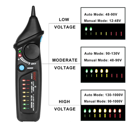 BSIDE AVD06 Noncontact Voltage Detector &ndash; Dual Mode Voltage