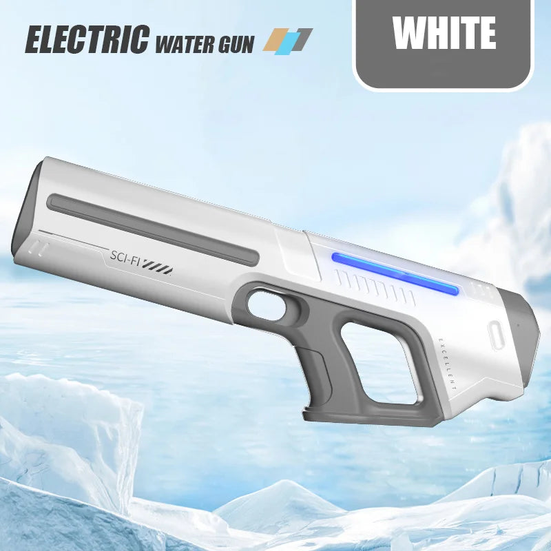 Powerful Electric Water Guns for Adults - Automatic Suction &amp; Blasting C