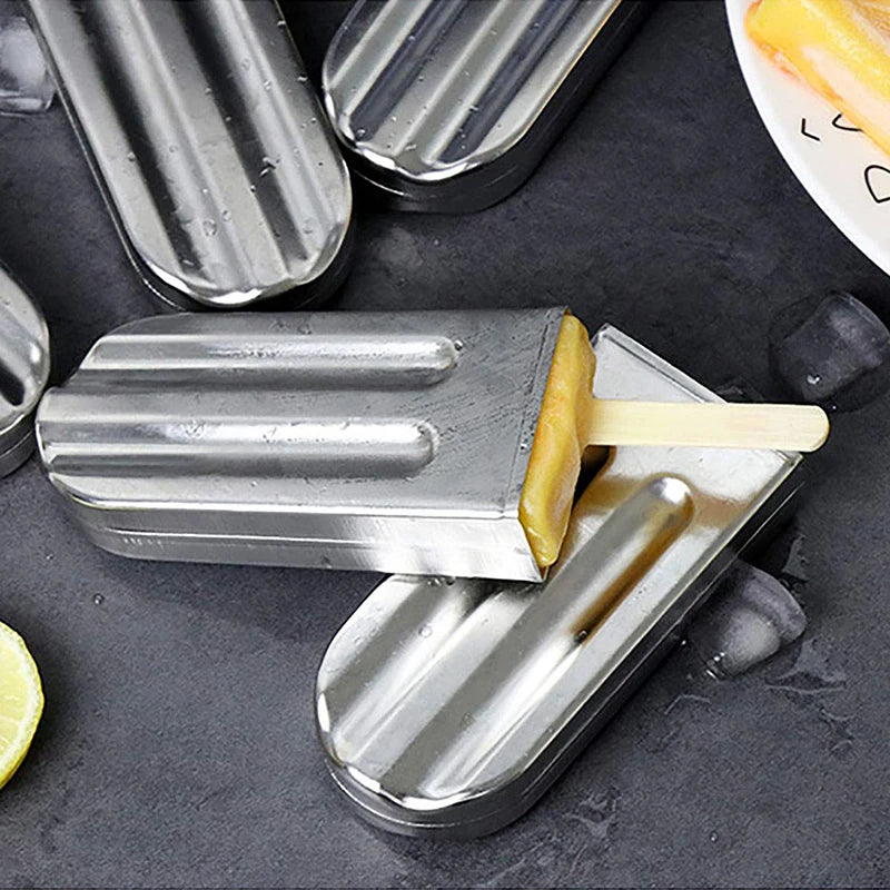Eco-Friendly Stainless Steel Popsicle Mold for Healthy Treats