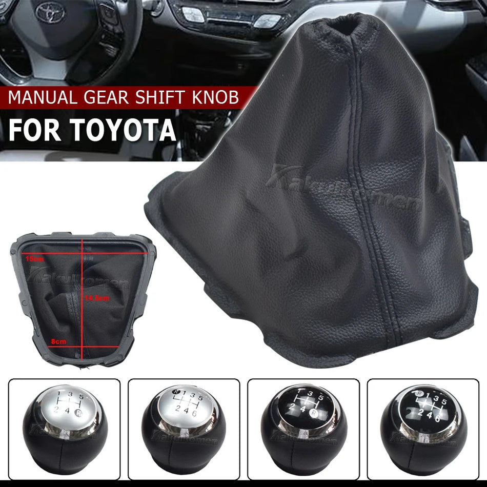 Schaltknauf manuell 5/6 Gang für Toyota Auris 2007-2013
