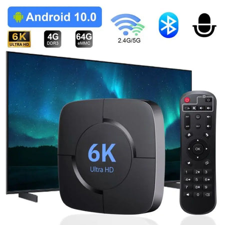 TOPSION TV Box 6K Android 10 &ndash; 6K and 4K HDR Video Playback