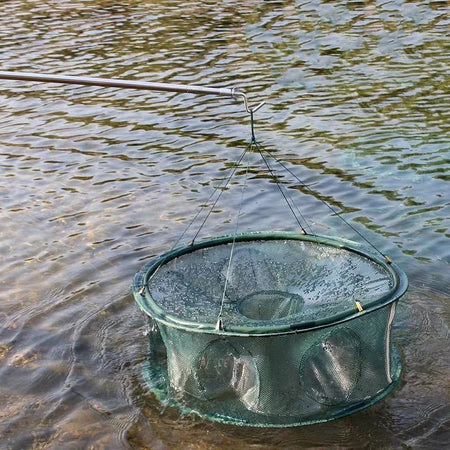 Automatic Fishing Nets - Durable, Portable Shrimp &amp; Crab Trap Cage
