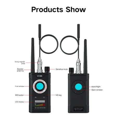 Hidden Camera Detector Pro Hunter &ndash; Infrared Search Capable k18s camera detector