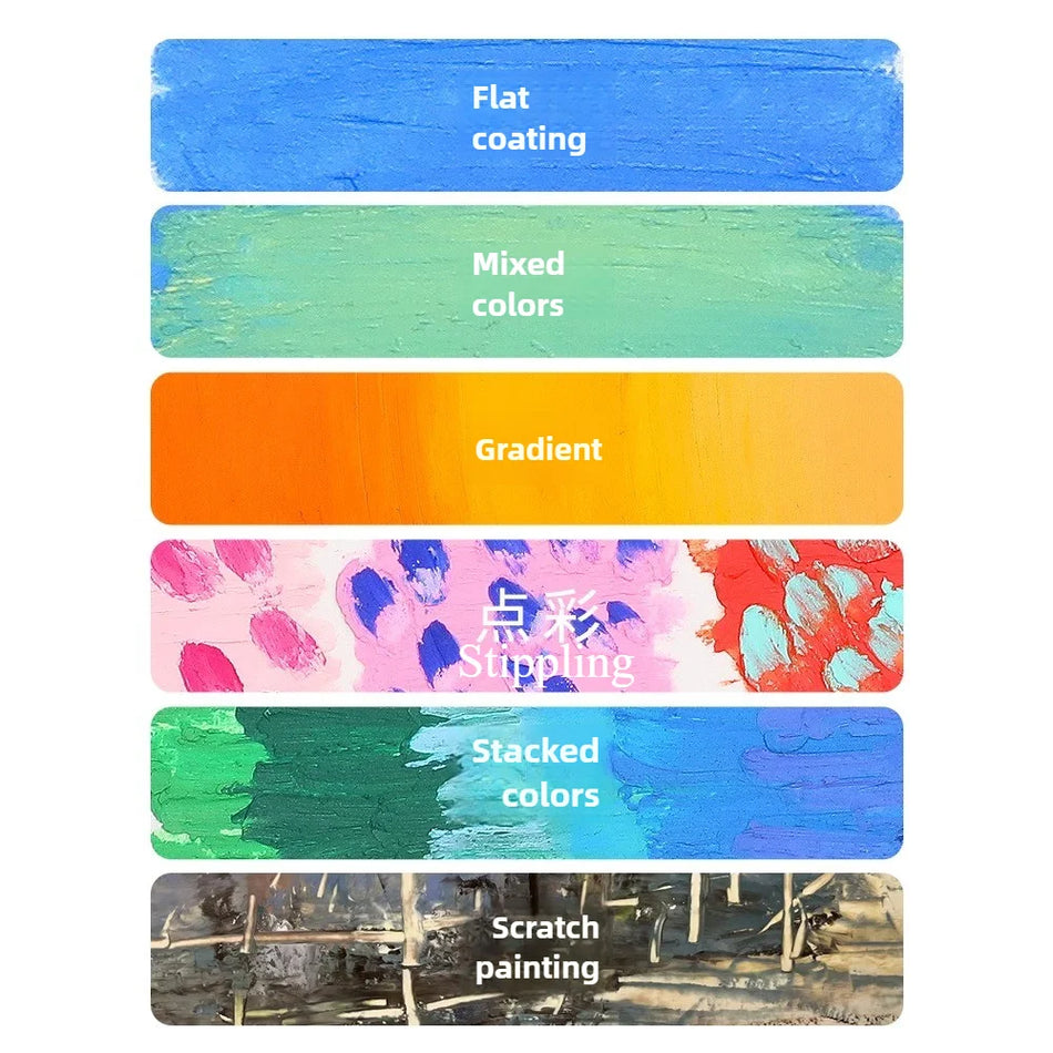 Kuelox Artistic Soft Oil Pastels Mini &ndash; Water Soluble