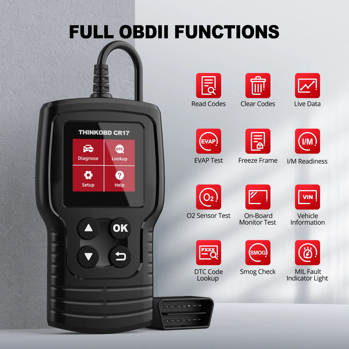 THINKCAR Thinkobd CR17 &ndash; Full OBD2 Diagnostic Tool