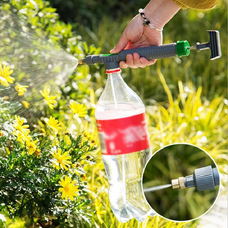 High-Pressure Adjustable Spray Nozzle for Garden and Cleaning