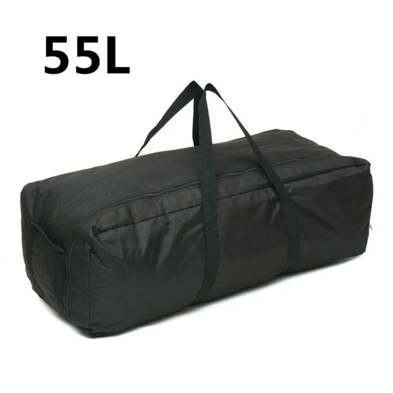 Scione 55L Camping Storage Bag &ndash; Ultra Large Capacity 55L Black