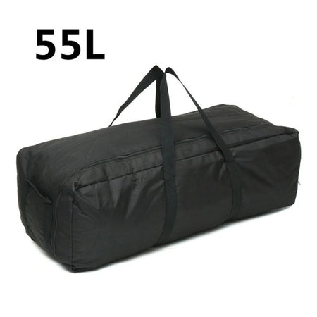 Scione 55L Camping Storage Bag &ndash; Ultra Large Capacity 55L Black