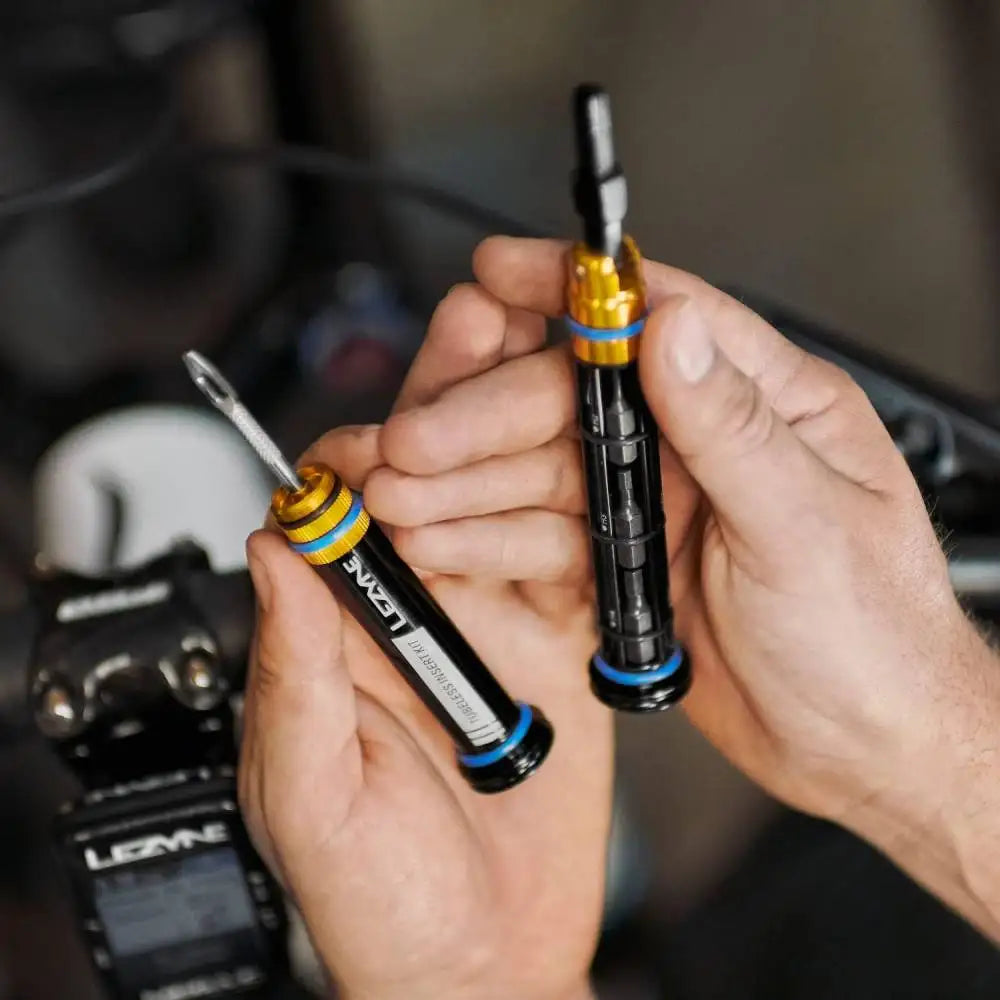Dual Tubeless Kit Repair And Tool Kit Black &ndash; Comprehensive Multi-Size Wrench Set