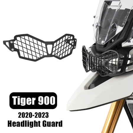 Motorcycle Headlight Protector Guard For Triumph Tiger 900 TIGER900 GT Rally Pro 2020-2023 Head Light Protection Cover Grille by InterCyprus Trading Ltd