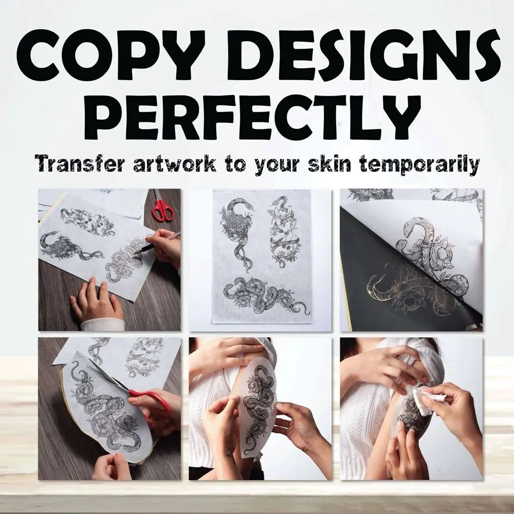 TA-101A Tattoo Transfer Paper &ndash; A4 Carbon Thermal Copy