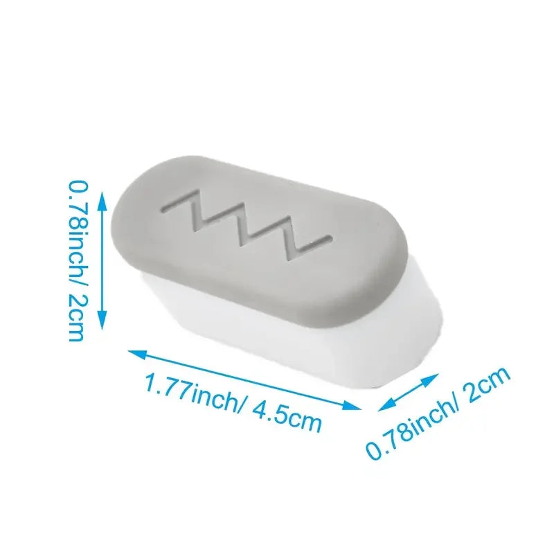 4pcs Toilet Seat Bumper - Self Adhesive Bidet Attachment
