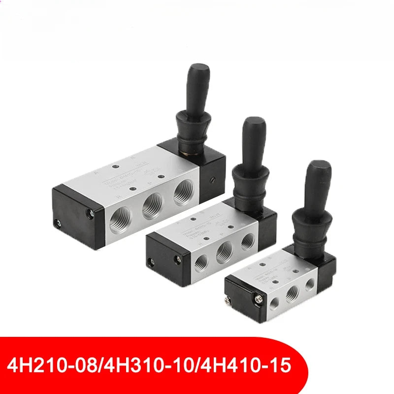 Air Valve Switch 4H210-08 4H310-10 4H410-15 &ndash; Direct Acting With 6mm Fittings / 4H310-10