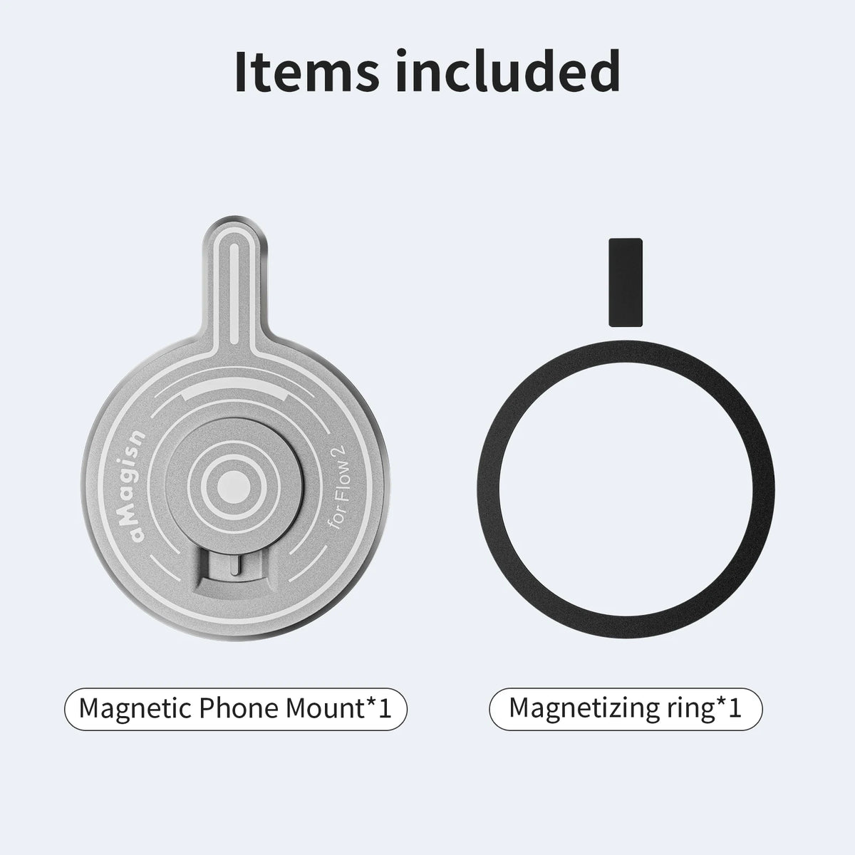 Magisn Magnetic Mount for Insta360 Flow 2 Pro &ndash; MagSafe