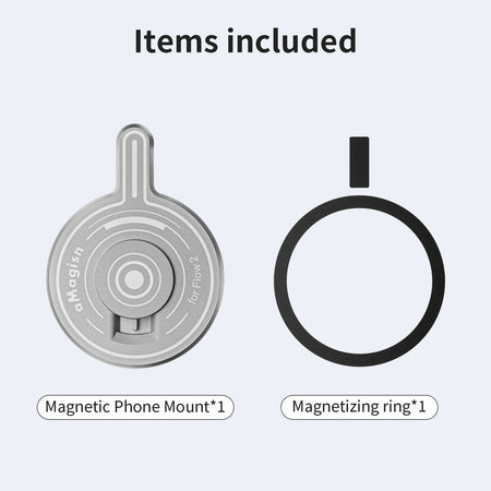 Magisn Magnetic Mount for Insta360 Flow 2 Pro &ndash; MagSafe