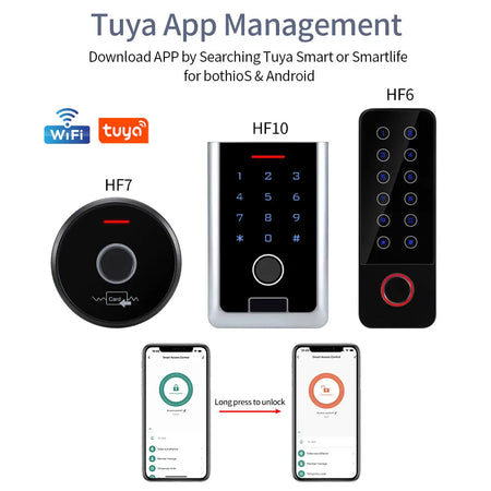Tuya 12V Waterproof Zinc WiFi Standalone Lock - Ultra Secure