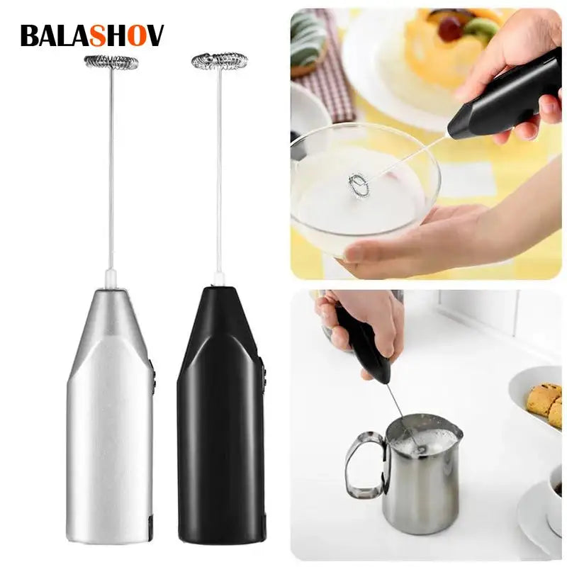 Wireless Milk Foamer and Coffee Mixer Handheld Egg Beater