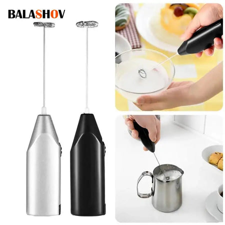 Wireless Milk Foamer and Coffee Mixer Handheld Egg Beater