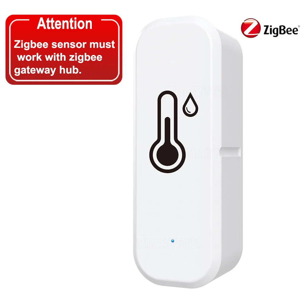 SZKOSTON Zigbee Smart Temperature and Humidity Sensor for Home Automation Zigbee