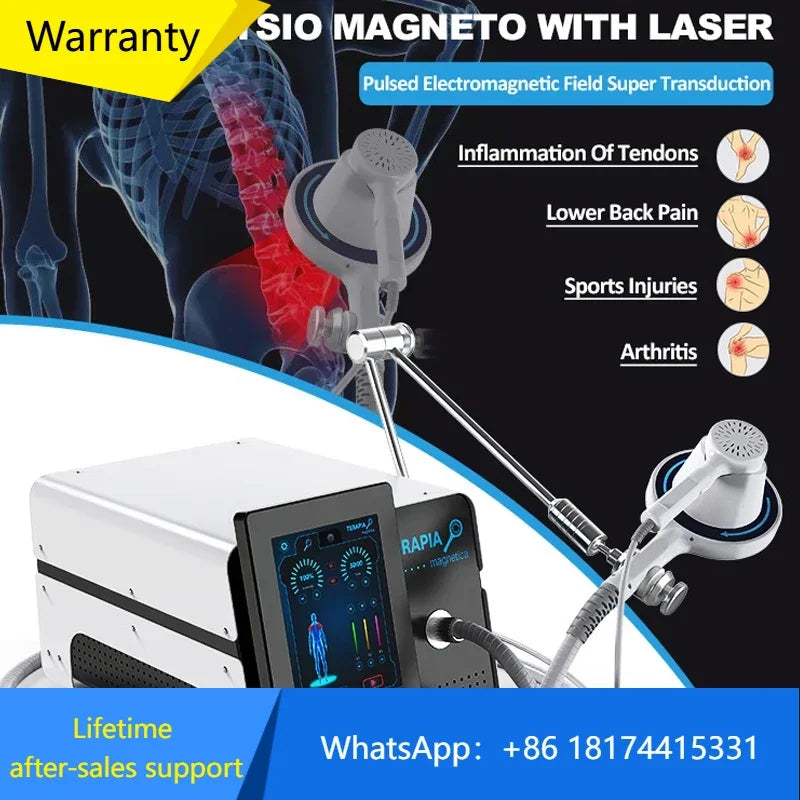 Máquina Magneto Fisioterapéutica EMTT Con Magnetolito NIRS Para Articulaciones