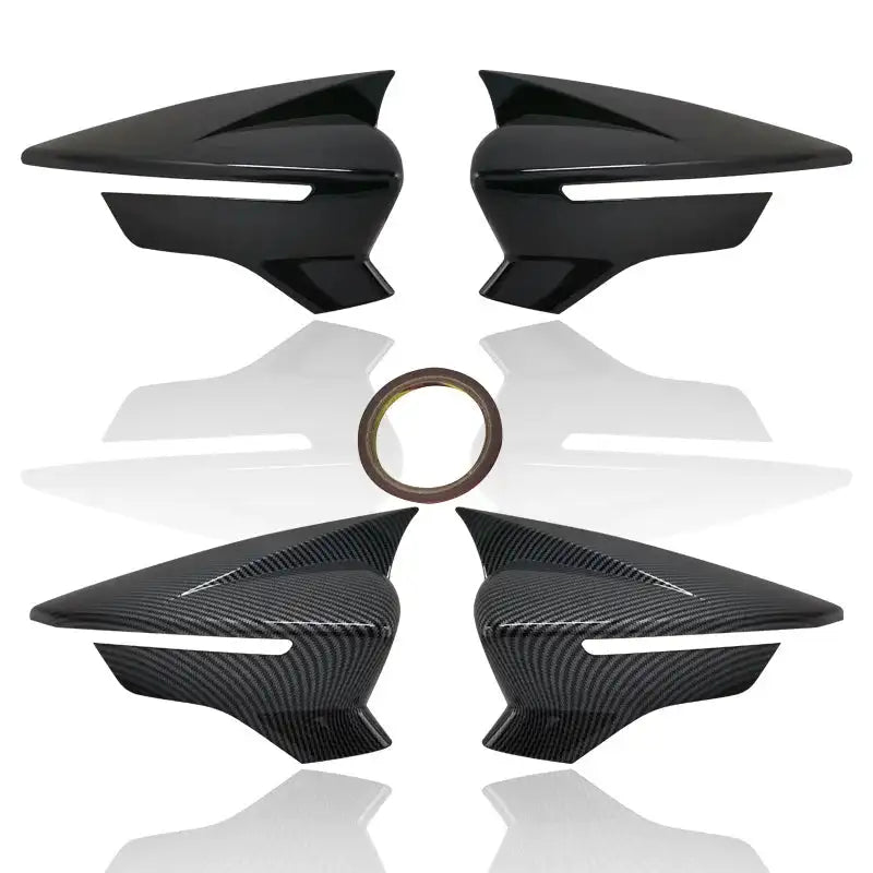 2Pcs Car Side Mirror Cover Caps for SEAT Leon Mk3 5F Cupra