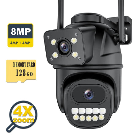 12MP 6K Outdoor WIFI PTZ Camera