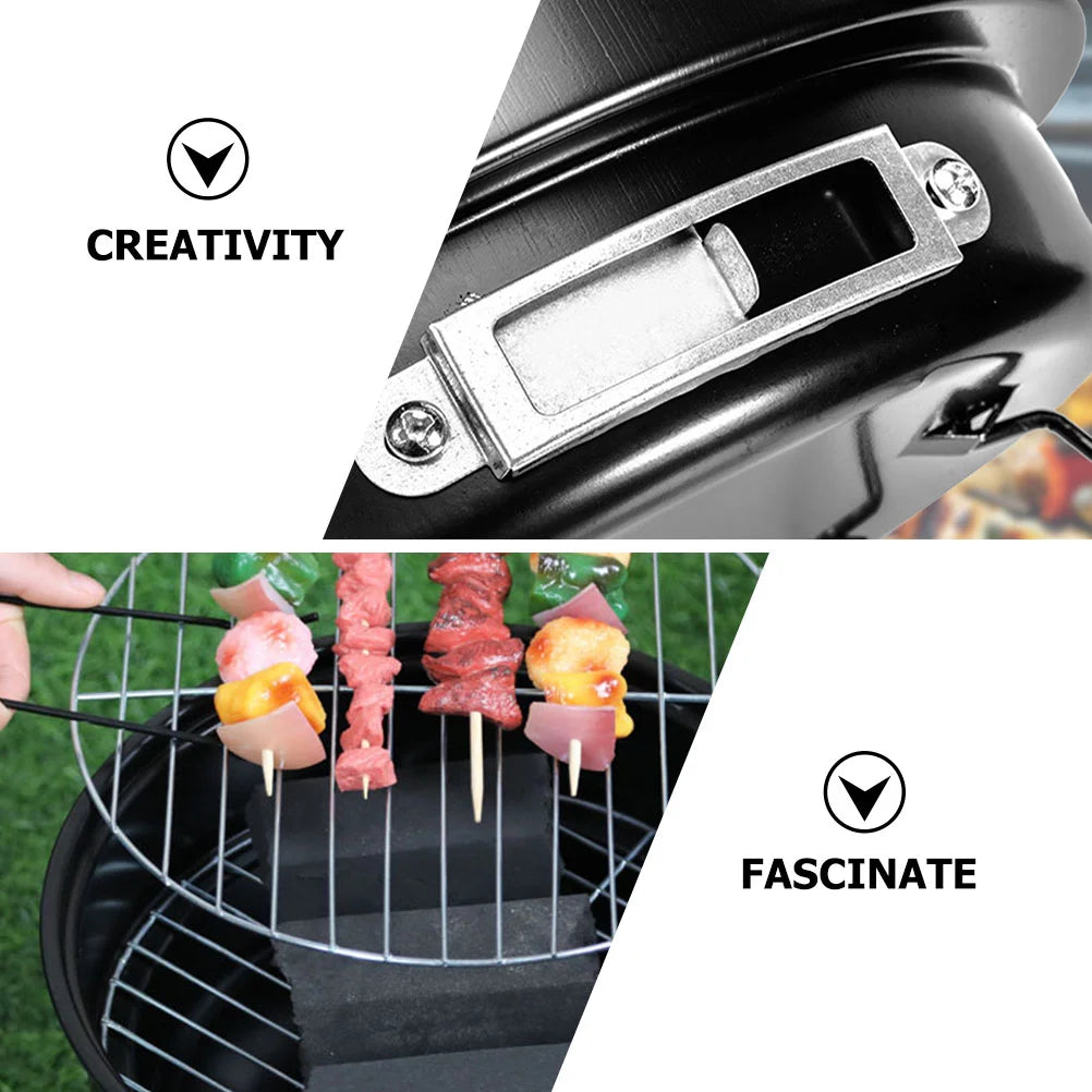 Portable Mini Charcoal Barbecue Grill for Outdoor Camping and Picnics