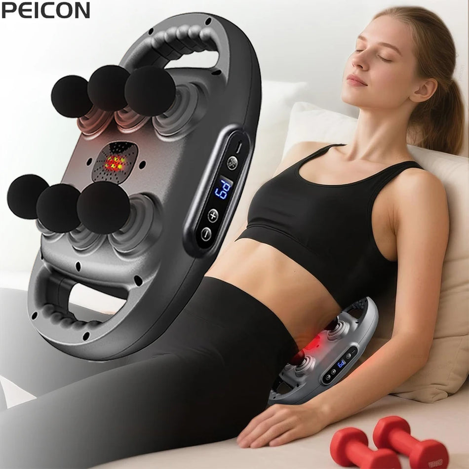 Fascia Massage Gun High-Frequency Six-Head Massager for Full Body