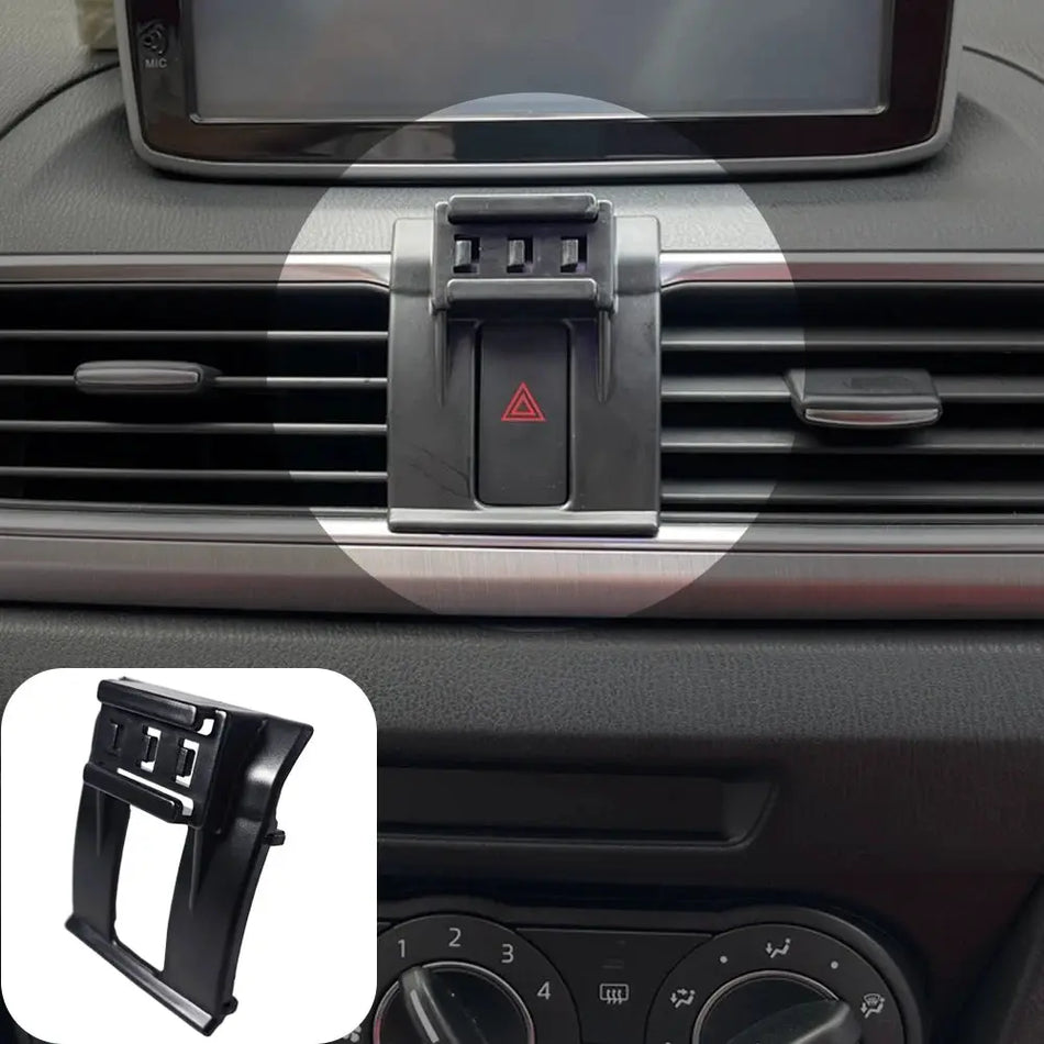 Wireless Charging Phone Mount for Mazda 3 Axela 2014-2019 by InterCyprus Trading Ltd