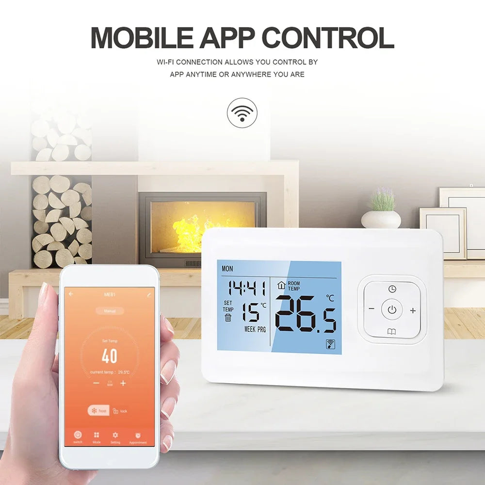 ME901 &ndash; WiFi Smart Thermostat Alexa And Google Assistant