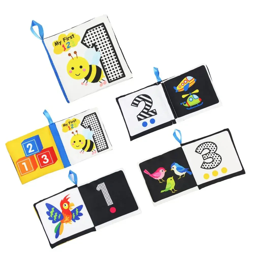 Coolplay Baby Soft Cloth Books &ndash; Safe And Educational Early Learning Toys A-Number Cognition