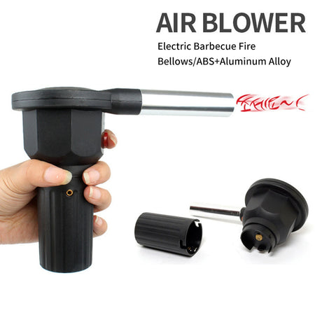 BBQ Blower Portable Battery Powered Fan &ndash; Outdoor Grilling
