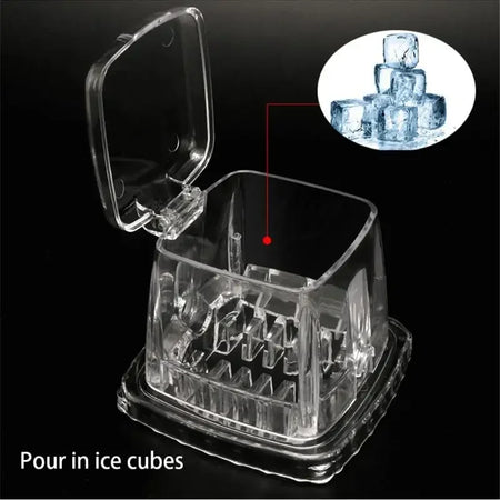 Portable Hand Shaved Ice Crusher | Easy Operation &amp; Durable Design