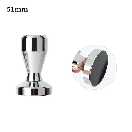 Stainless Steel Coffee Tamper &ndash; Solid Detachable Design 51mm