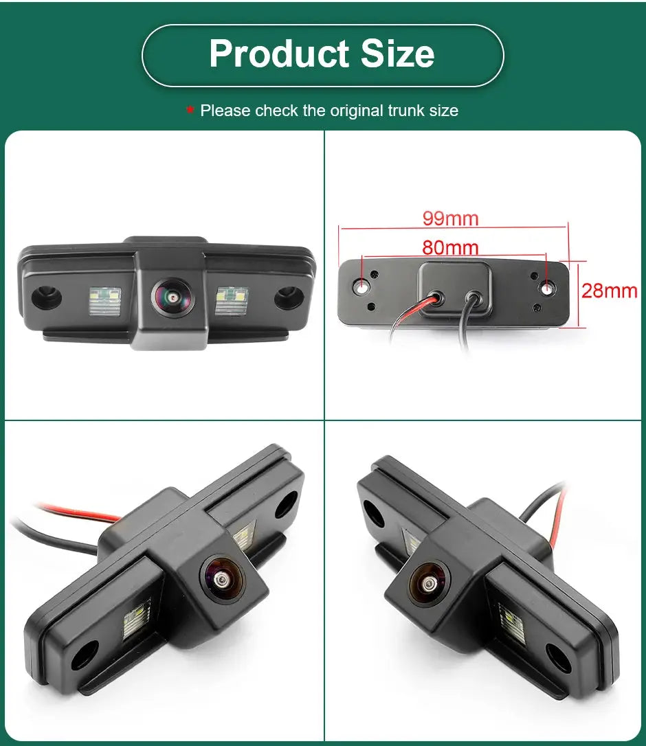 CCD AHD1080P Night Vision Car License Plate Light Rear View Camera For Subaru Forester Outback Impreza Toyota Prado 2010-2014 by InterCyprus Trading Ltd