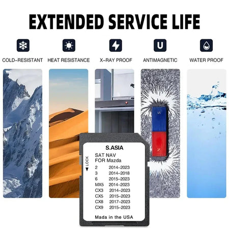 Connect 1 System 8GB Sat Navi Card &ndash; Mazda GPS Update