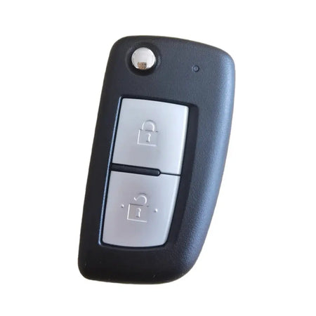 1pcs Folding Flip Remote Car Key Shell 2 Buttons For Nissan Qashqai Sunny NV200 Auto Remote With Uncut NSN14 Blade by InterCyprus Trading Ltd