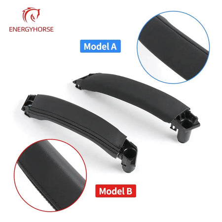 Car Interior Left Right Door Leather Pull Handle Assembly Replacement For Land Rover Discovery Sport 2015-2019 LR076161 LR076162 by InterCyprus Trading Ltd