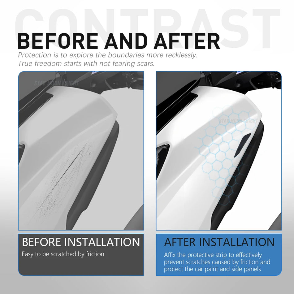 Yamaha NMAX125 Side Fairing Scratch Protection, Anti-Collision Strip Guard For N-MAX 125 Tech Max 2025