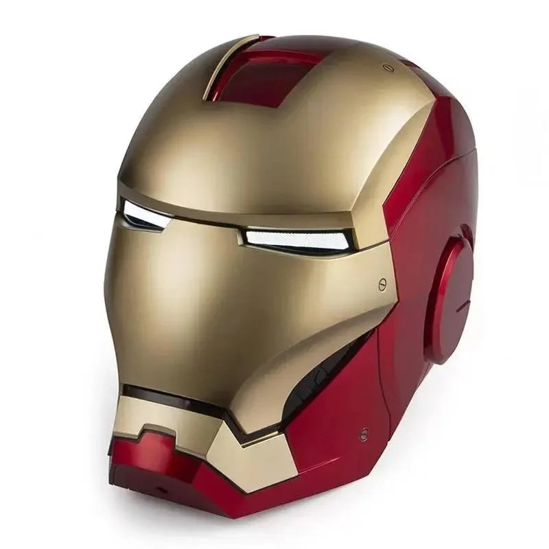 Iron Man helmet MK Jarvis wearable automatic opening and closing hood, deformable luminous hood, mechanical arm toy – InterCyprus Trading Ltd