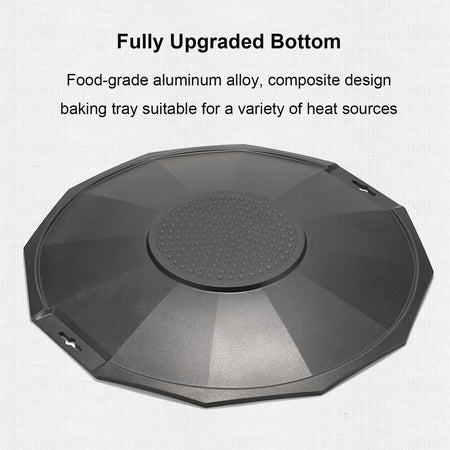 41CM Outdoors Grilling Pan &ndash; 5MM Thick Stone Coating