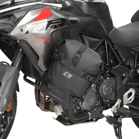 Rhinowalk Motorcycle Crash Bar Bag &ndash; 100 Percent Waterproof Design