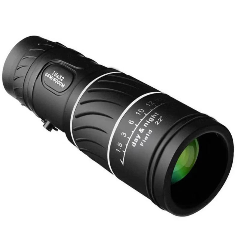 Monocular Handheld 16X52 &ndash; IPX4 Water Resistant Design Standard