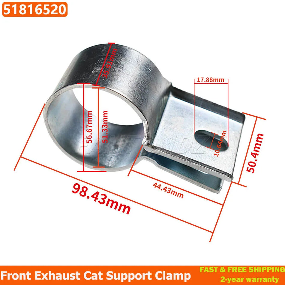 Soporte del gato de escape delantero para Fiat 500 Punto Ford Ka 1.2 51816520