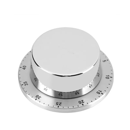 Magnetic Stainless Steel Timer Silver / CHINA