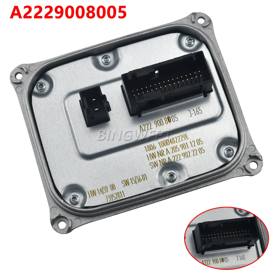 Modul de control al farurilor LED pentru Mercedes W205 C-Class C300 C350e C43 C63 S AMG