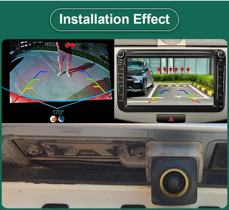 MCCD AHD 1080P Vehicle Rear View Reverse Camera For Volkswagen VW Touran T5 T30 Transporter/Caravelle Multivan Sagitar Car by InterCyprus Trading Ltd