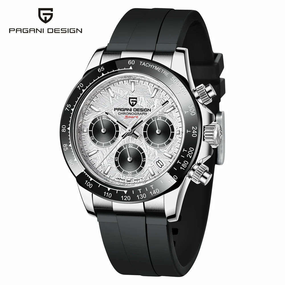 PAGANI DESIGN VK63 Quartz Watch &ndash; Retro Luxury Style 1664whiteS 1