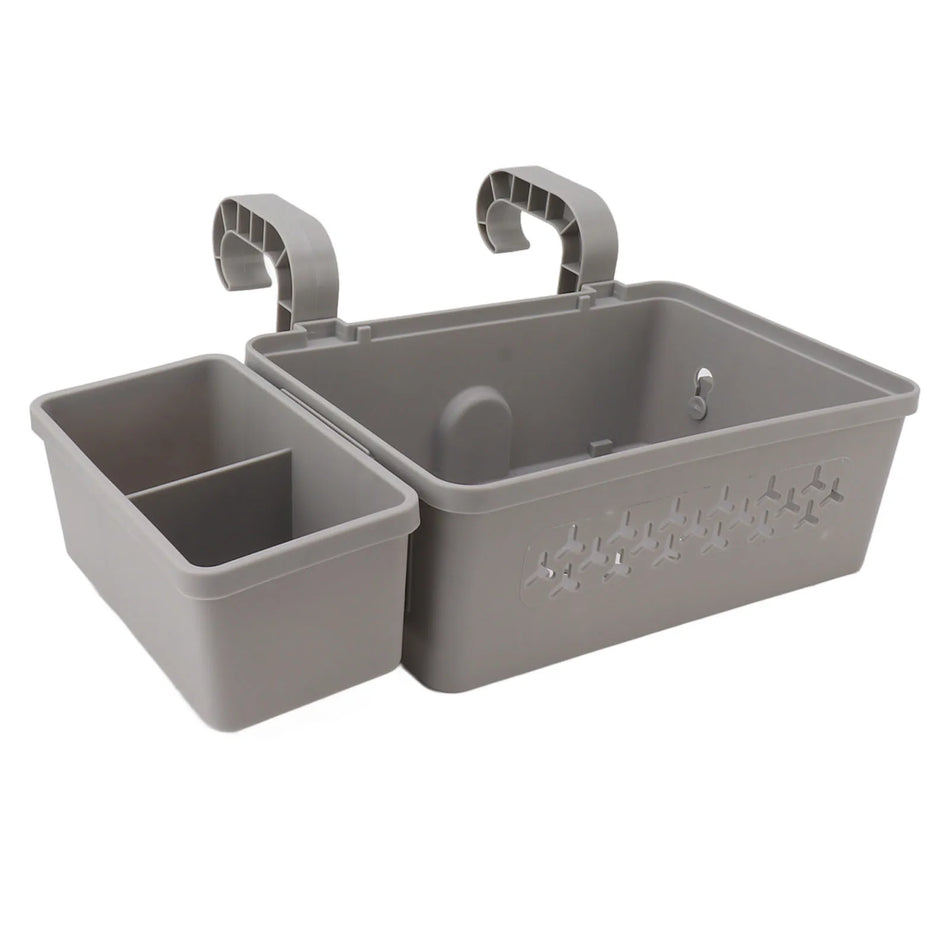 Poolside Storage Basket - Cup Holder and Poolside Organizer